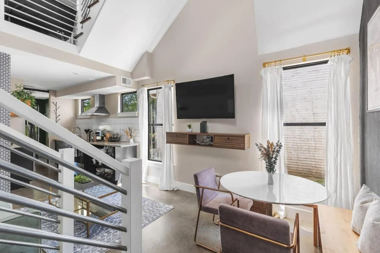 Modern Home With Rooftop Deck Walk To Coffee Restaurants Brewery Nashville Dom wakacyjny